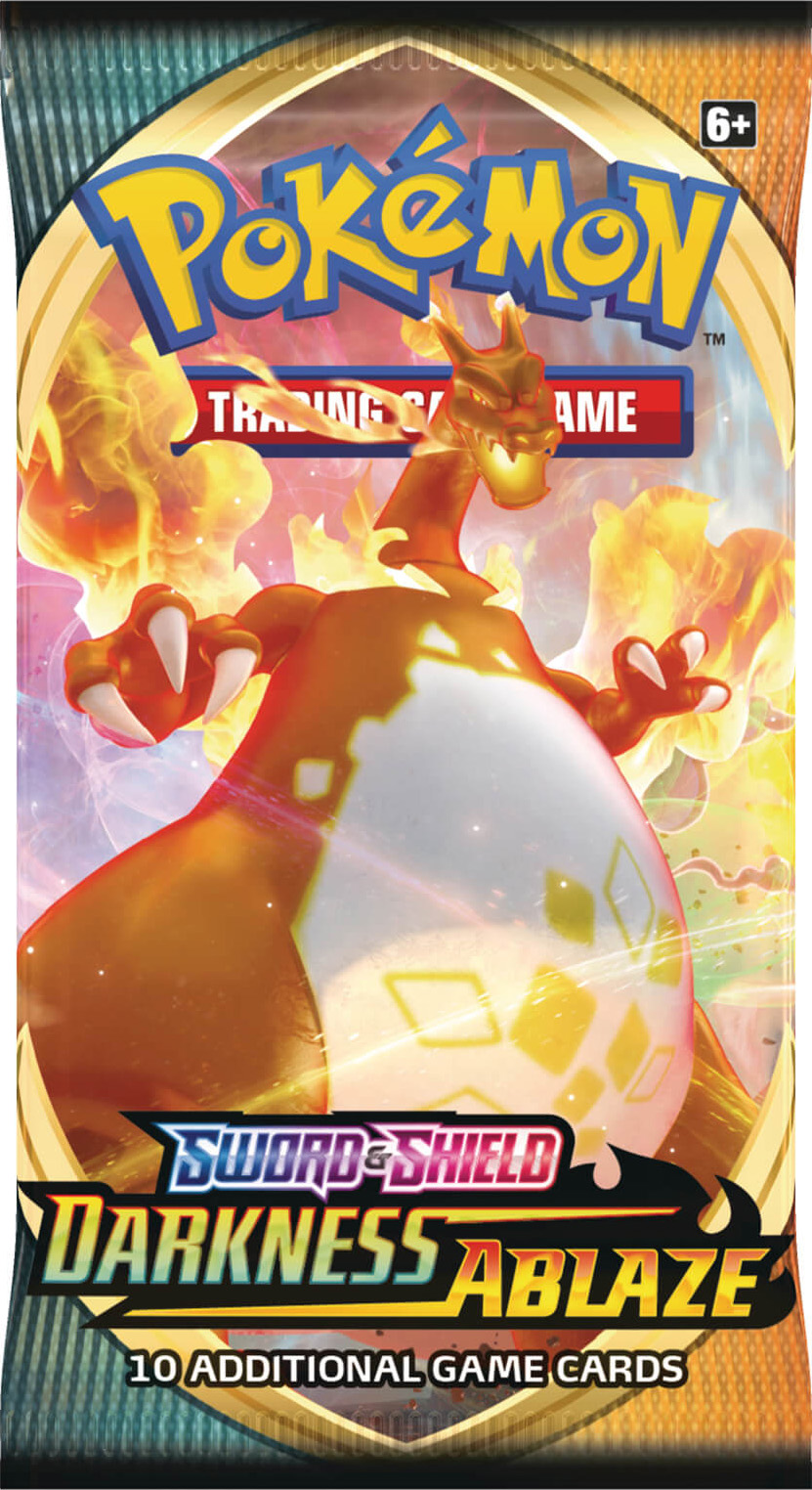 Darkness Ablaze Gigantamax Charizard booster pack