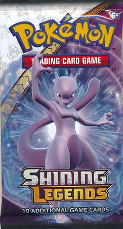 Shining Legends Mewtwo booster
