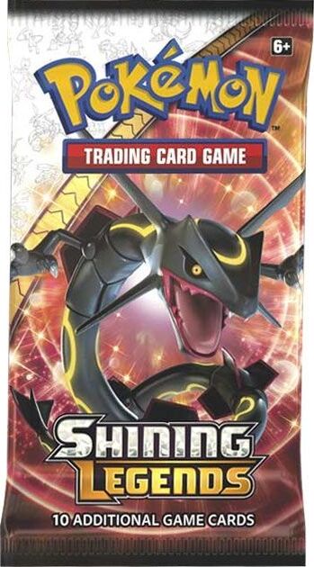 Shining Legends Rayquaza booster