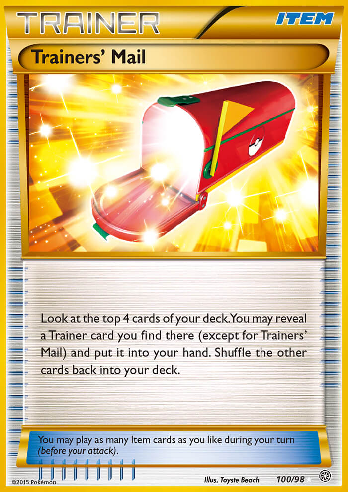 Trainers’ Mail — Secret Rare (#100)
