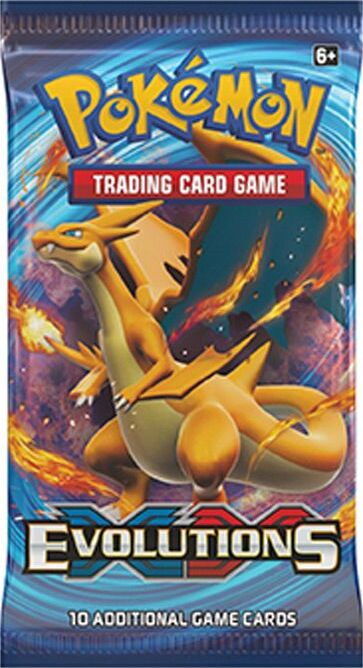 Evolutions booster pack — Charizard