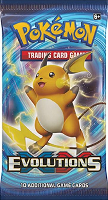 Evolutions booster pack — Raichu