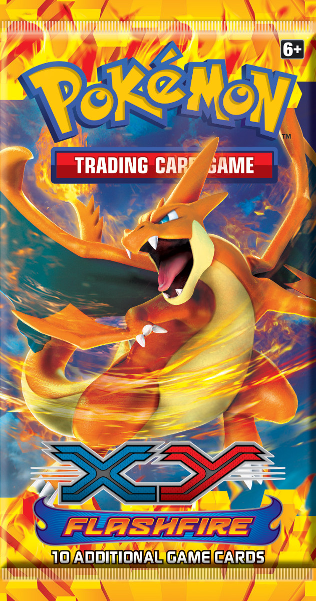 Flashfire Mega Charizard Y booster pack