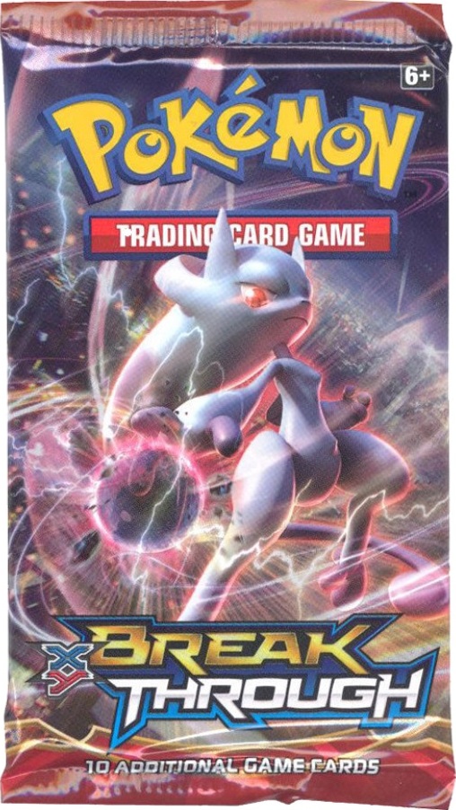XY BREAKthrough Mewtwo Y booster pack