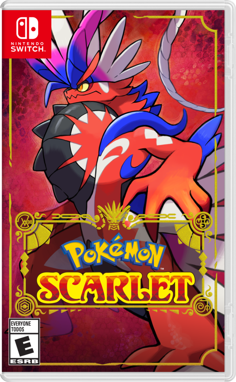 Pokémon Scarlet box art