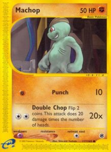 Pokemon TCG Expedition Base Set Machop card