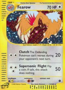 Pokemon TCG Expedition Base Set Fearow card
