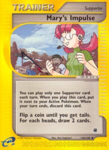 Pokemon TCG Expedition Base Set Mary Impulse card