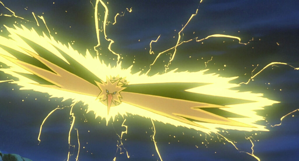 15 Zapdos arrives on Fire Island