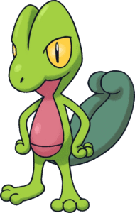 252Treecko Pokemon Mystery Dungeon Red and Blue Rescue Teams