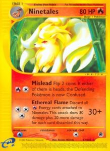 Pokemon TCG Expedition Base Set n INETALES card