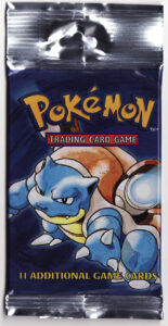 Base Set long pack — Blastoise art (English/US)