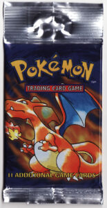Base Set long pack — Charizard art (English/US)
