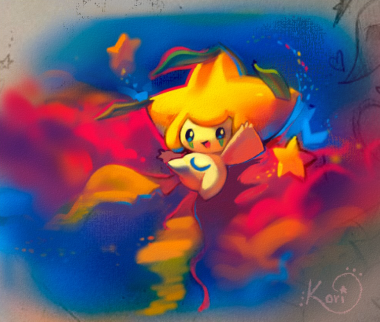 Jirachi Starry Night