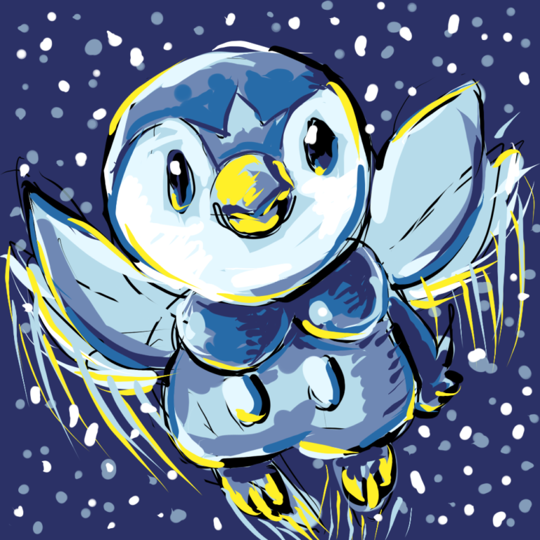Leaping Piplup