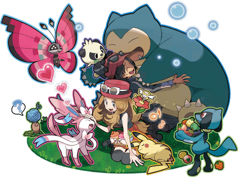 Pokémon-Amie artwork