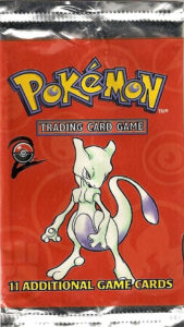 Base Set 2 booster pack — Mewtwo art
