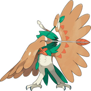 Sun Moon Decidueye Z Move artwork