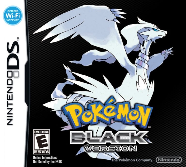 Pokémon Black North American box