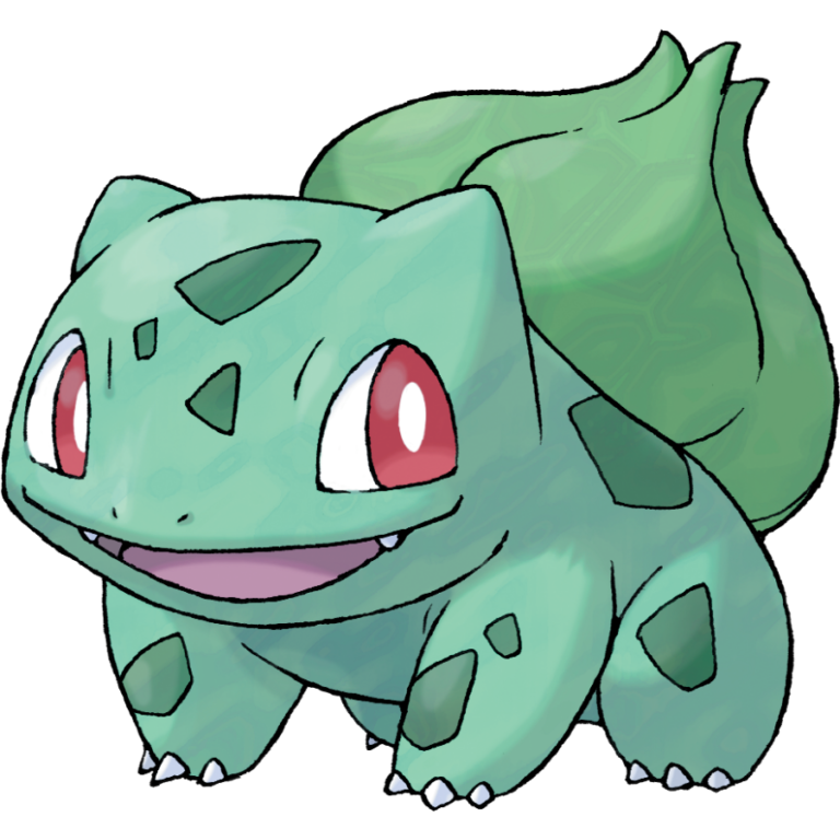 Bulbasaur official artwork