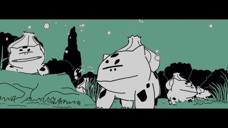 Bulbasaur in the music video for Ed Sheeran's Celestial (2022)