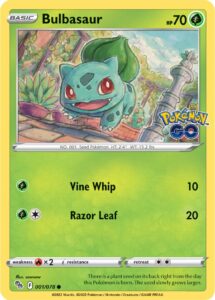 Bulbasaur — Pokémon GO · 001/078 · 2022