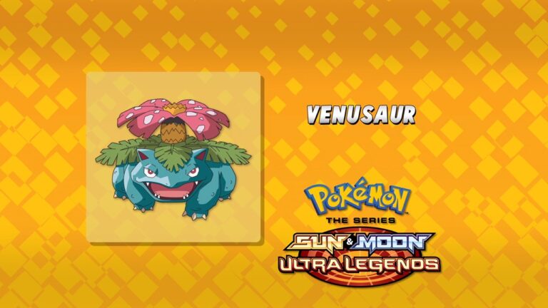 Who's That Pokémon? – it's Venusaur!