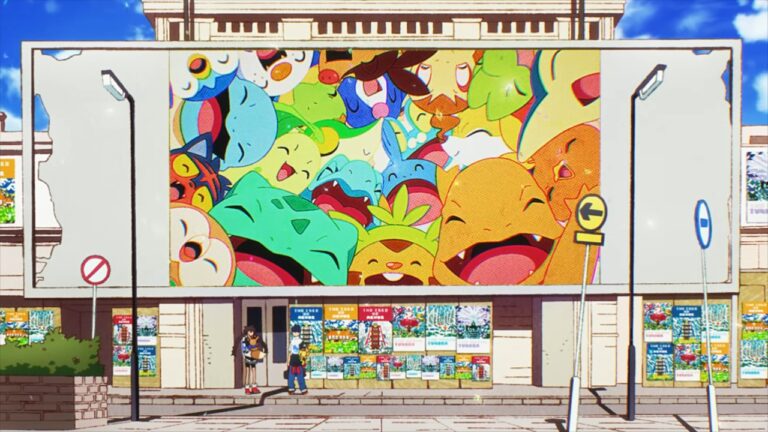 Every first partner up to Generation VII, Charmander included, in the GOTCHA! music video (2020)