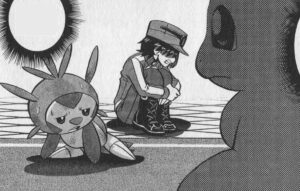 PS559, 'Chespin Sows the Seeds of Change', in which X takes Charmander