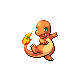 Charmander sprite from Pokémon Platinum (alt)