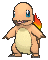 Charmander sprite from Pokémon X & Y
