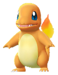 Charmander sprite from Pokémon Let's Go, Pikachu! & Let's Go, Eevee! (alt)