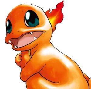 Salamè, X's Charmander, in Pokémon Adventures