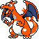 Charizard sprite from Pokémon Crystal (alt)