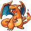 Charizard sprite from Pokémon Ruby & Sapphire