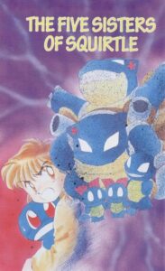 Magical Pokémon Journey, 'The Five Sisters of Squirtle': Kamena the Wartortle sets Almond a written test