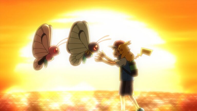 Butterfree returns to see Ash in Pokémon Ultimate Journeys