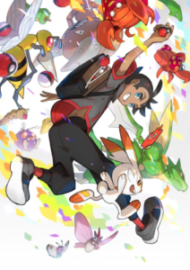 Official artwork for Working My Way Back to Mew!