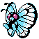 Butterfree sprite from Pokémon Gold