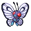 Butterfree sprite from Pokémon Black & White (male)