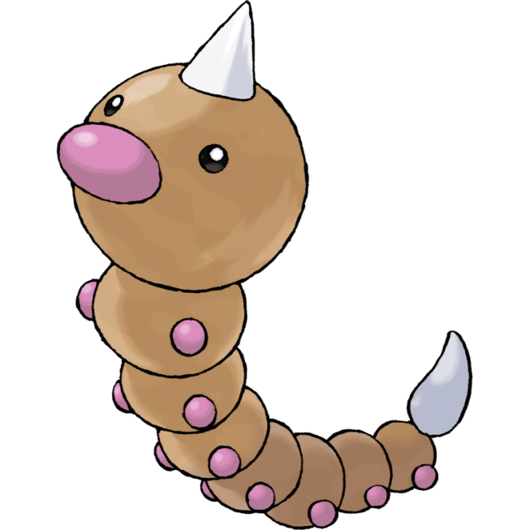 Weedle official artwork