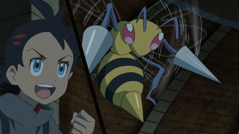 Goh with his Beedrill