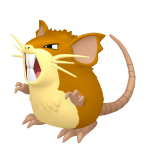 Raticate sprite from Pokémon Pokémon HOME