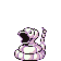 Ekans sprite from Pokémon Red & Green