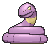 Ekans sprite from Pokémon X & Y