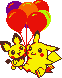 Pikachu – Flying Pikachu in Pokémon Puzzle Challenge