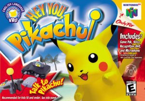 Pikachu – Hey You, Pikachu! box art