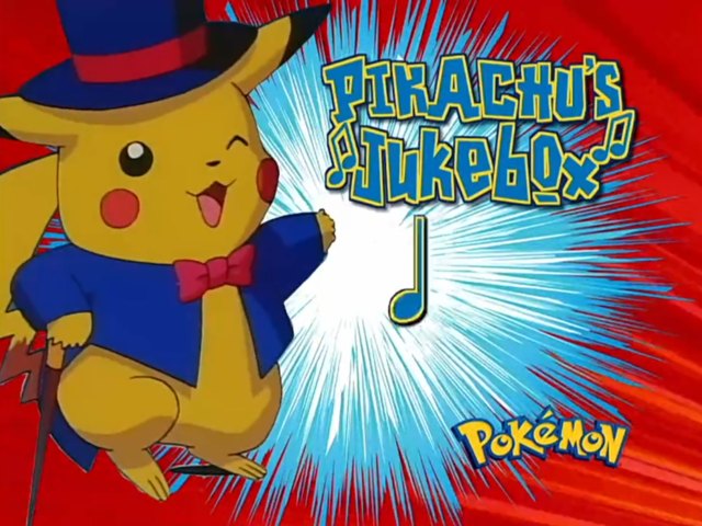 Pikachu's Jukebox, the English dub's music slot (1999)