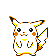 Pikachu sprite from Pokémon Yellow (alt)