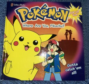 Where Are You, Pikachu? pop-up board book (Golden Books, 2000)